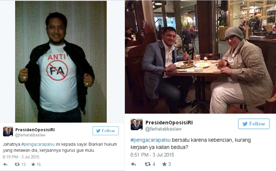 Farhat sebar foto-foto Ramdan / © Twitter