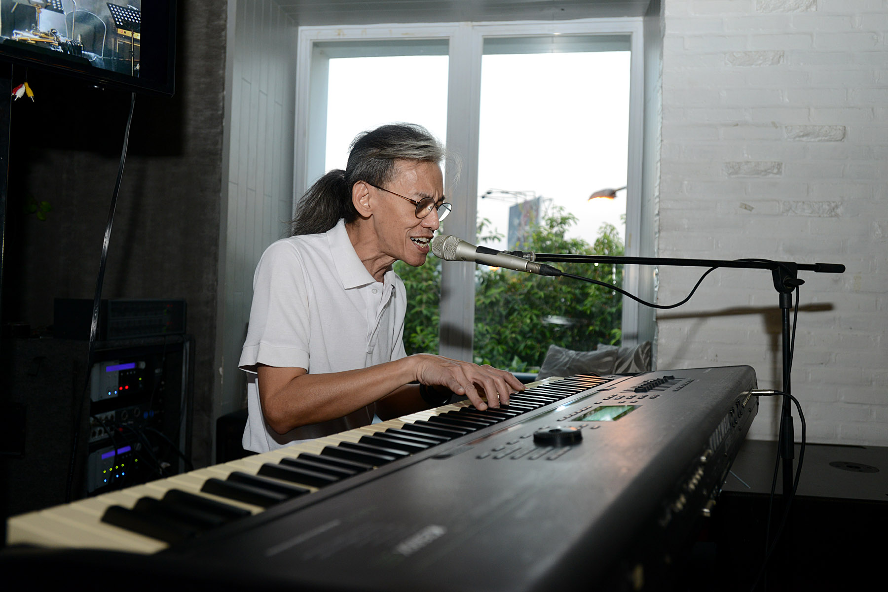 Fariz RM masih antusias bermusik dan berkarya ©KapanLagi.com/Bambang E Ros