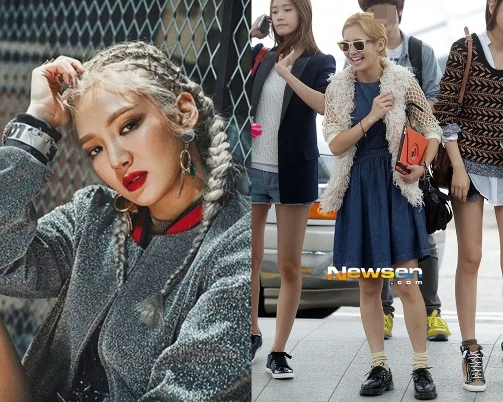 Penampilan kasual Hyoyeon juga sempat jadi kritikan publik. Credit: istimewa