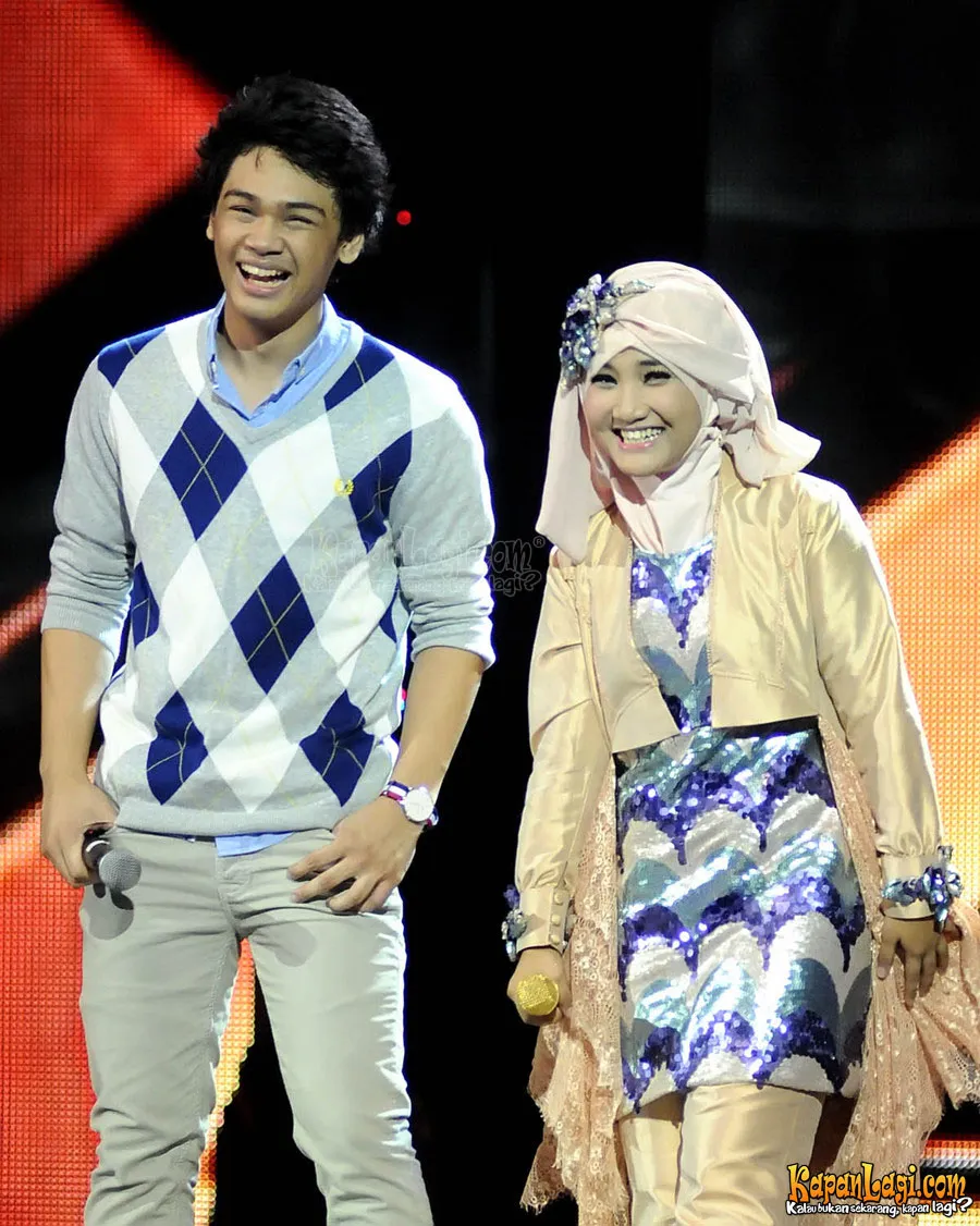 Fatin tertawa digosipkan pacaran dengan Mikha Angelo.