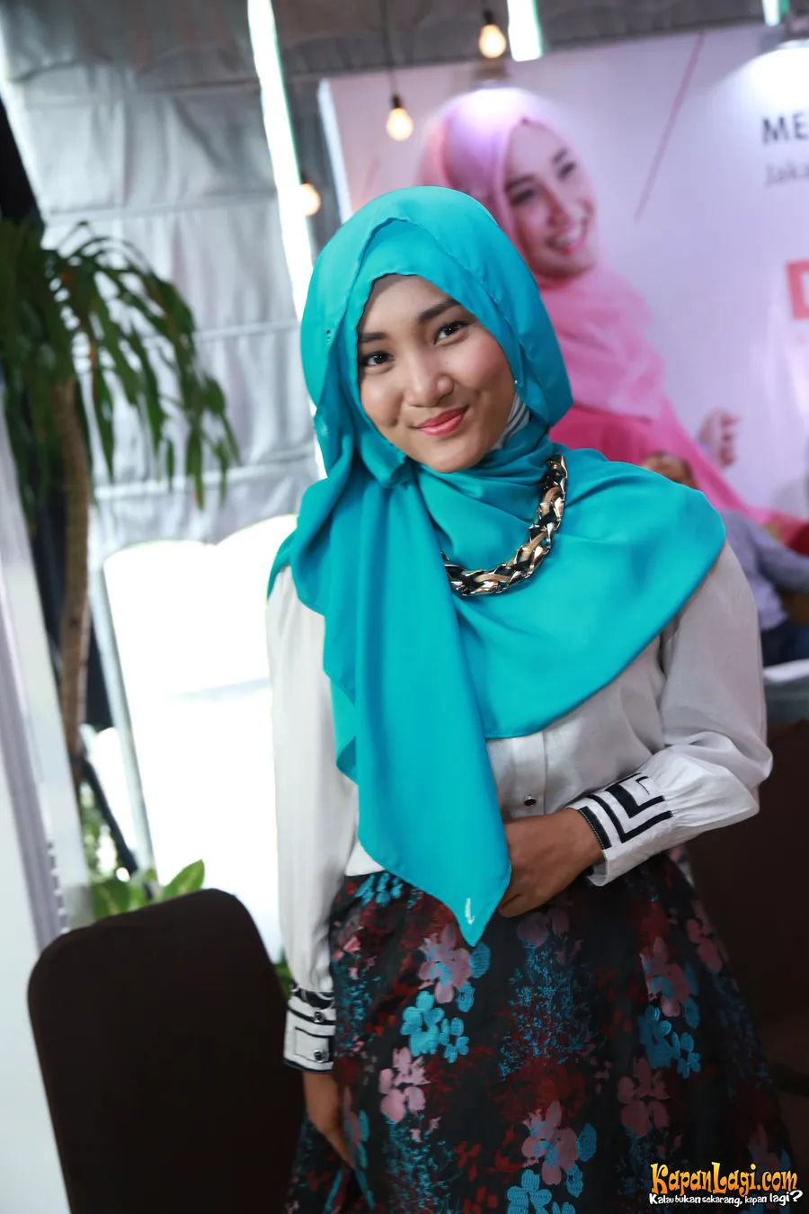 Fatin jalani LDR dengan sang pacar ©KapanLagi.com®/Agus Apriyanto