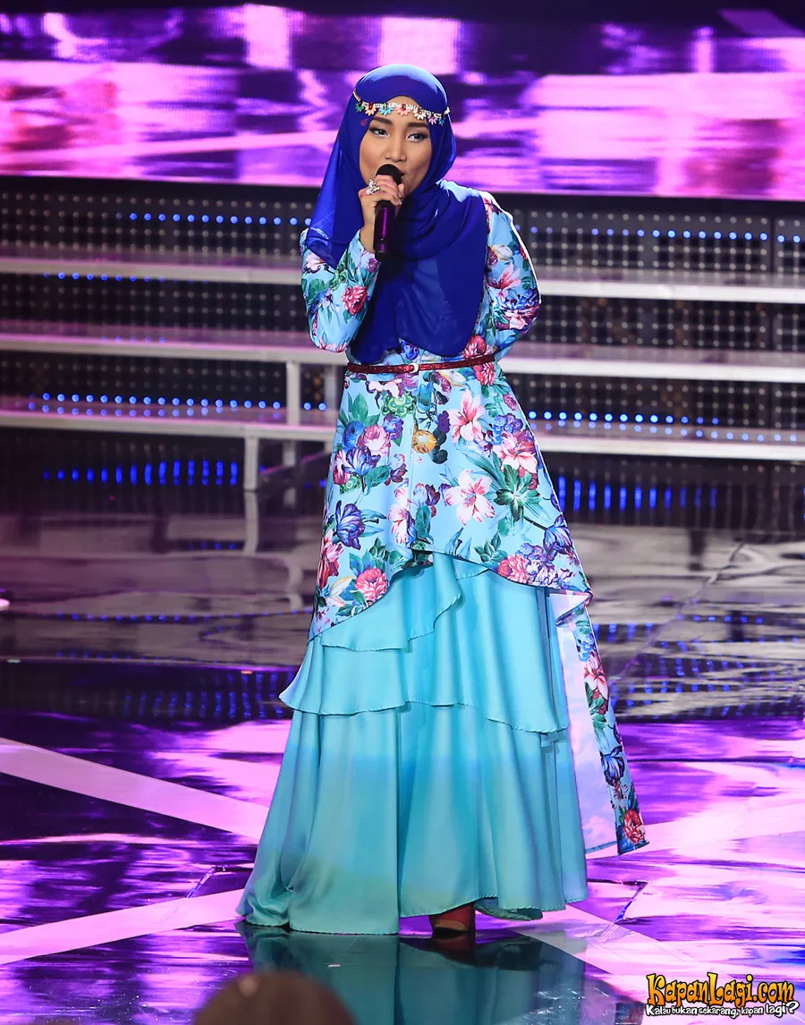 Fatin Shidqia Lubis bangga banyak artis wanita yang mengenakan hijab © KapanLagi.com®/Agus Apriyanto