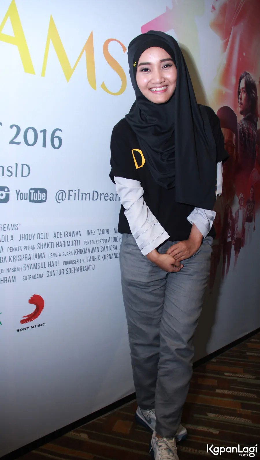 Perjuangan Fatin kini diangkat dalam kisah fiksi dalam film berjudul DREAMS. ©KapanLagi.com/Muhammad Akrom Sukarya