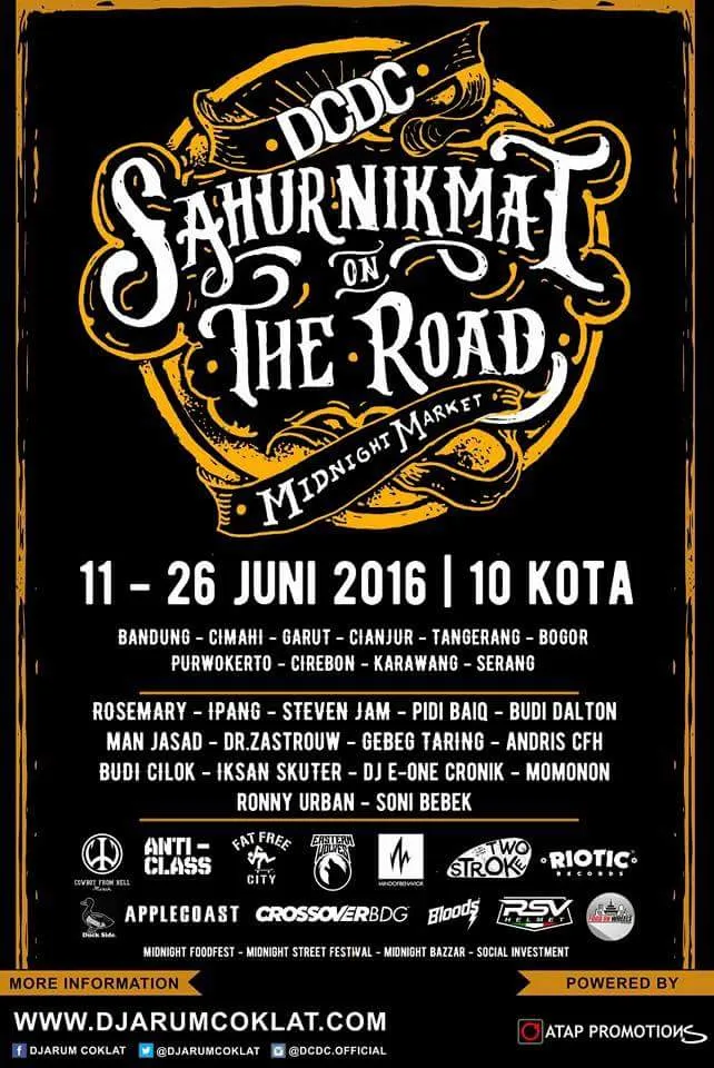 DCDC Sahur Nikmat on the Road ©Djarumcoklat