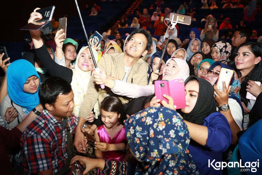 Fedi ramah banget! © KapanLagi.com®/Muhammad Akrom Sukarya