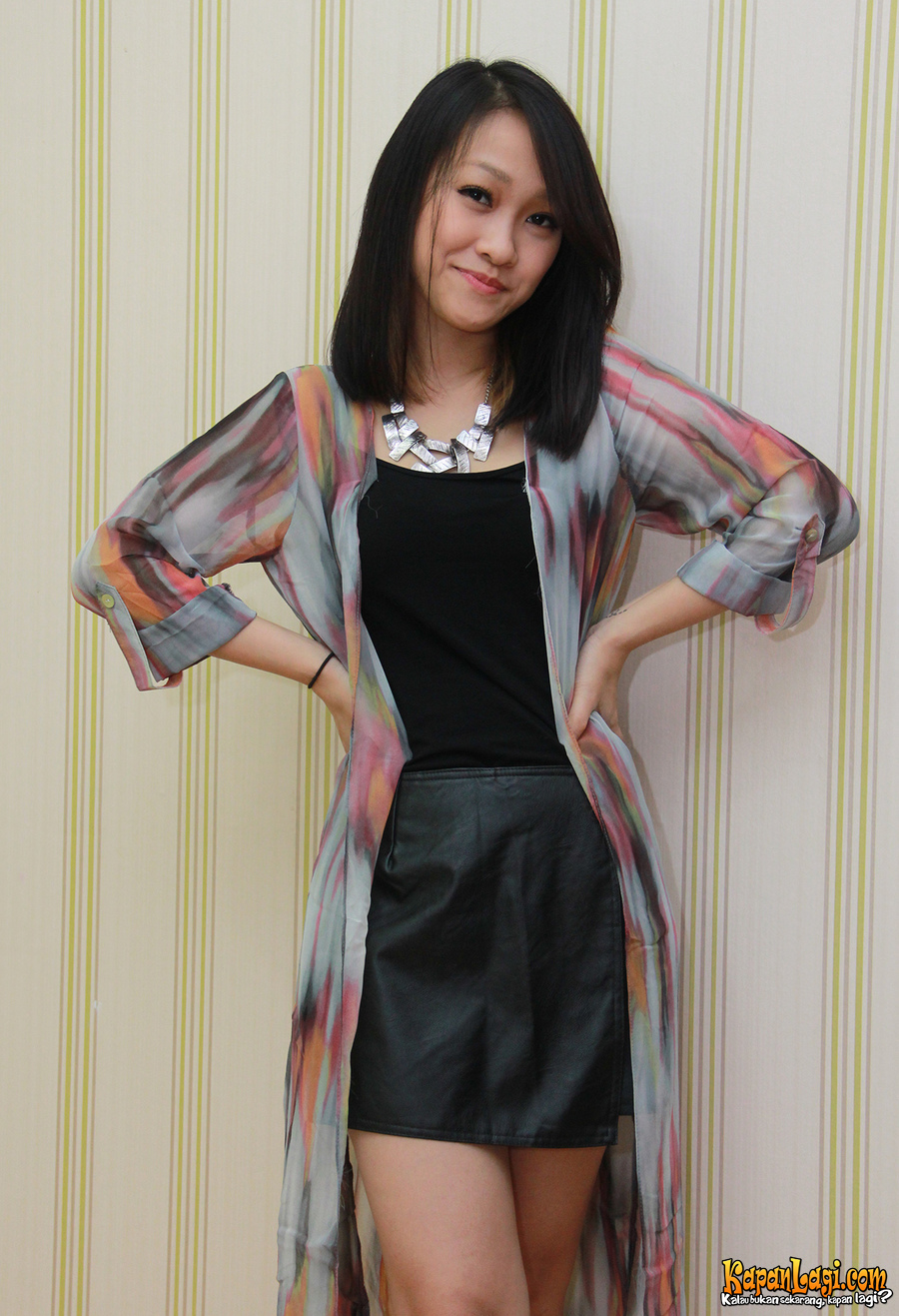 Felly eks Cherry Belle baru jalani sulam alis. ©KapanLagi.com/Muhammad Akrom Sukarya