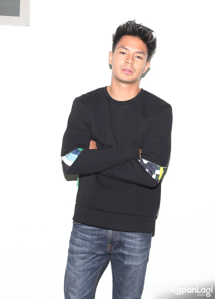 Fero Walandouw ditanya soal hubungannya dengan Kartika Putri © KapanLagi.com®/Budy Santoso