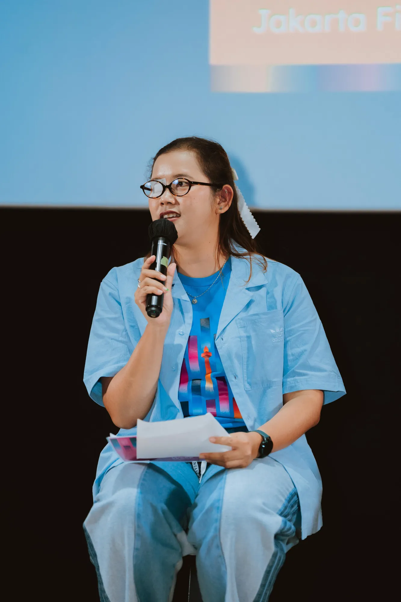 Novi Hanabi, Manager Program (cr: Jakarta Film Week)