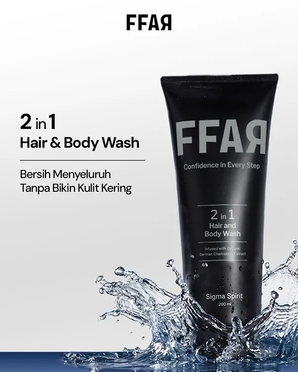 FFAR 2in1 Hair & Body Wash. ©FFAR