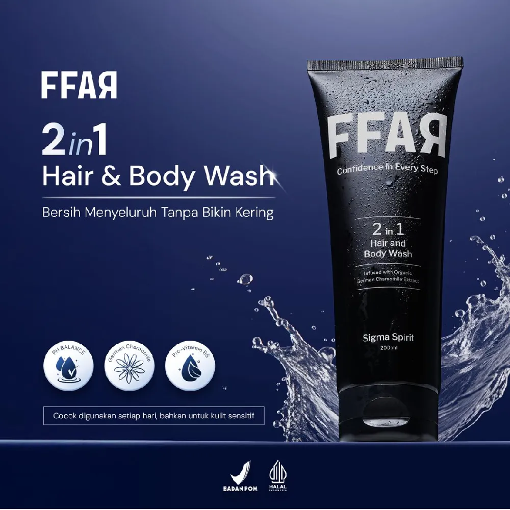 FFAR Hair & Body Wash.