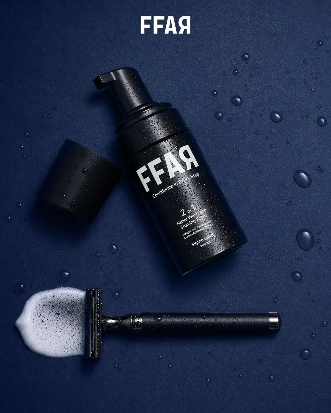 FFAR 2in1 Face & Shave Foam. (Instagram/ffar.official)