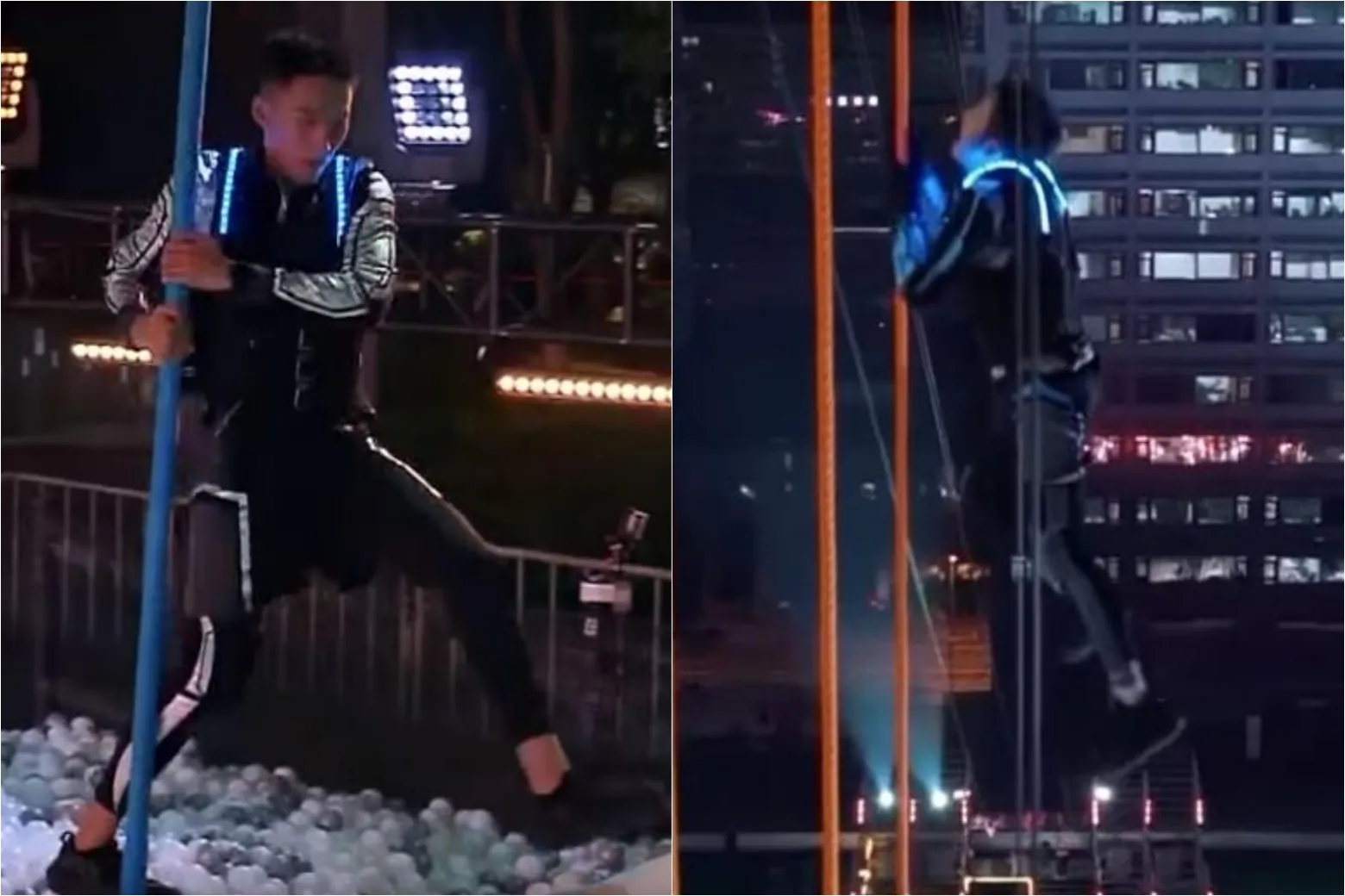 Kesulitan acara Catch Me © Youtube