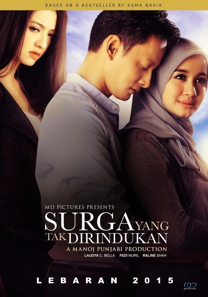 Fedi, menjalin cinta dengan Laudya Cinthya Bella dan Raline Shah di SURGA YANG TAK DIRINDUKAN © MD Pictures