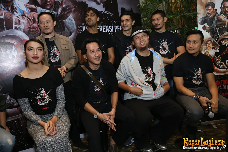 Verdi saat terlibat dalam penggarapan film 3/©Agus Apriyanto