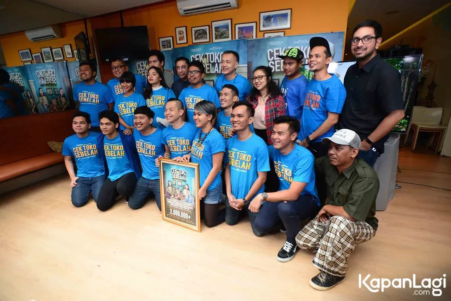 Ernest tak sangka pendapatan film keduanya bisa lebih tinggi dari NGENEST/©KapanLagi.com®/Bayu Herdianto