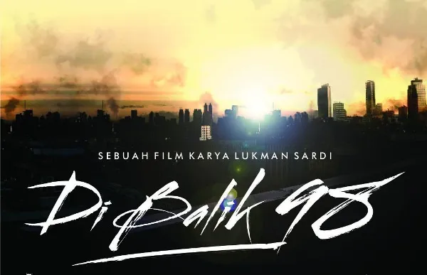 Poster film DI BALIK 98 @mncpictures