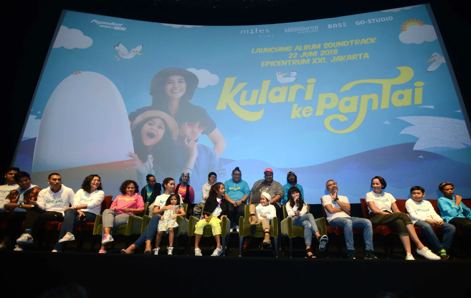 Cast 'KULARI KE PANTAI' © Kapanlagi/Bayu Herdianto