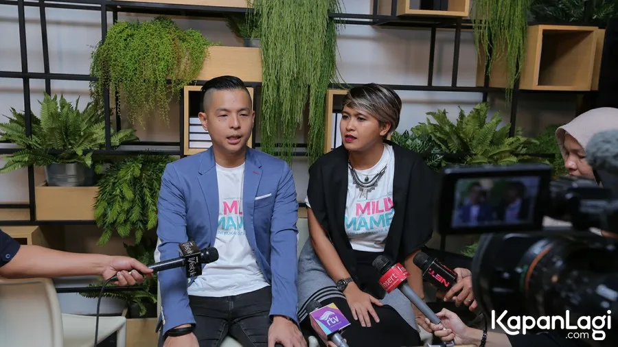Keduanya sering beda pendapat saat proses penulisan © KapanLagi.com®/Agus Apriyanto