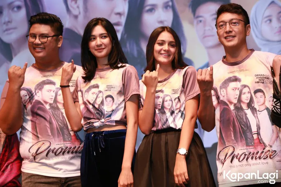 Amanda Rawles jadi bintang utama dalam film Screenplay Films. ŠKapanLagi.com/Agus Apriyanto