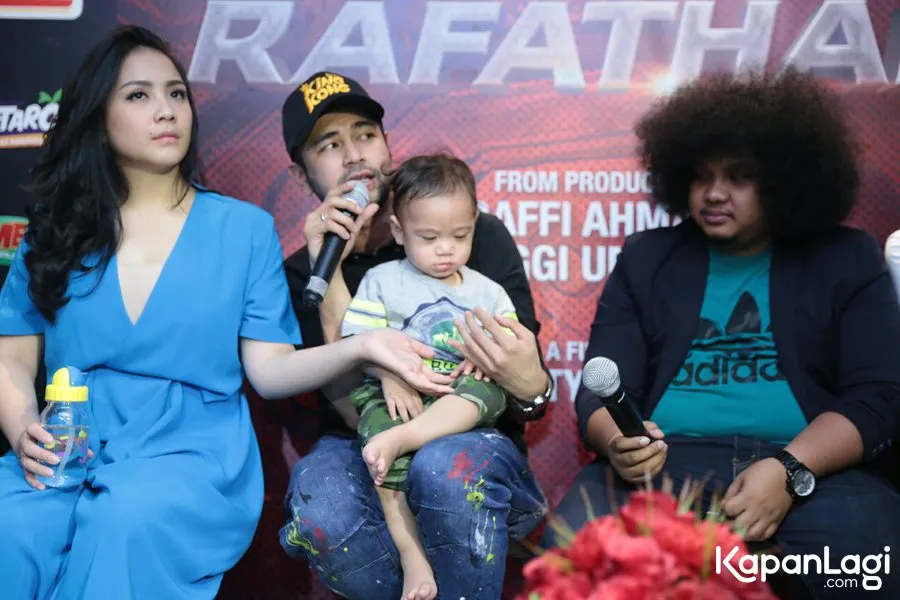 Rafathar hanya syuting beberapa jam © KapanLagi.com®/Agus Apriyanto