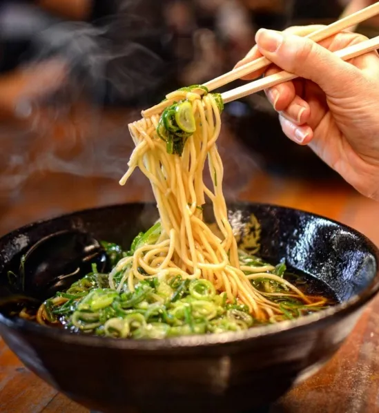 Setelah api padam maka tampilan ramen akan jadi seperti ini, rasanya tidak pedas © instagram.com/onehungryasian