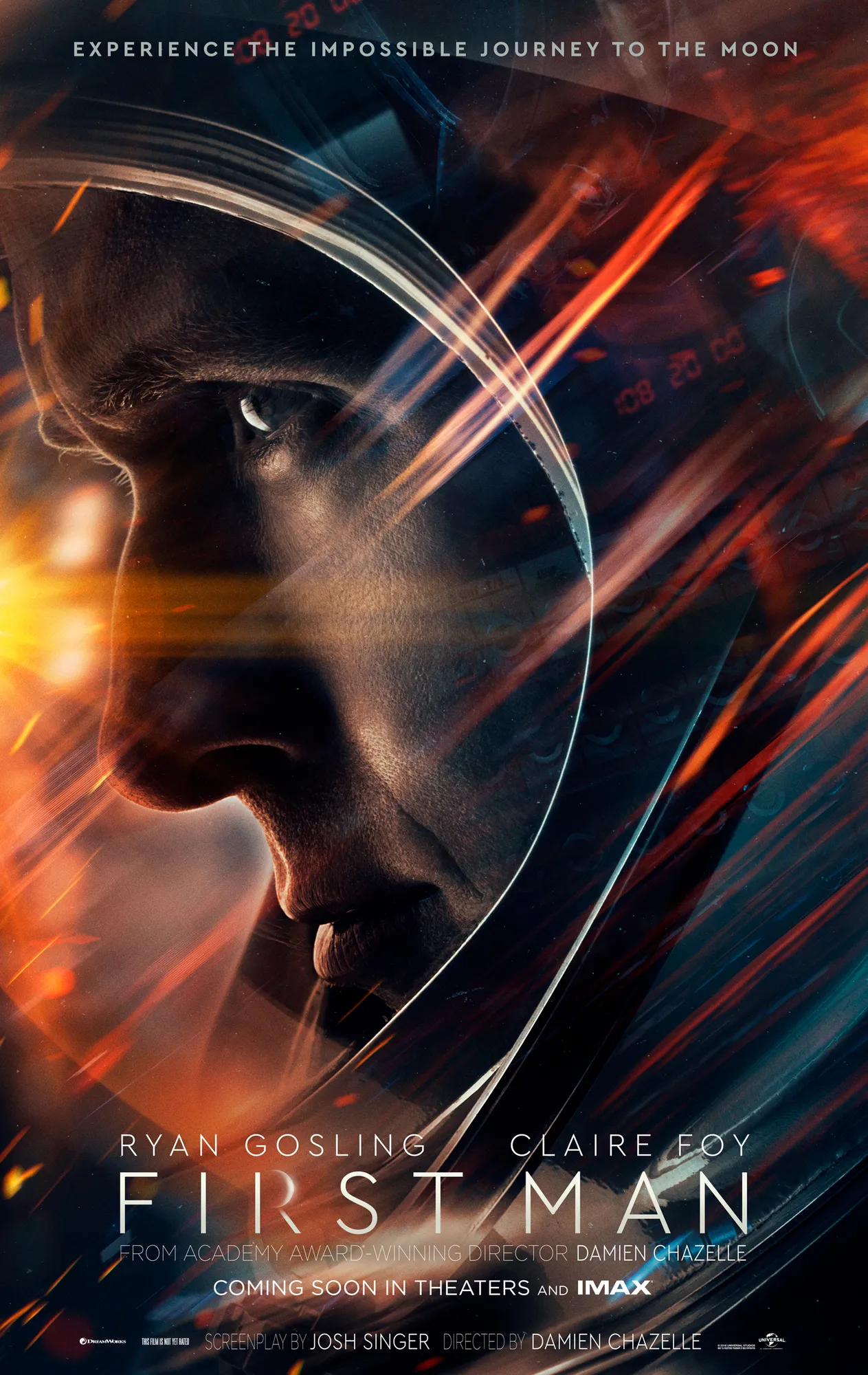Poster pertama FIRST MAN © Universal Pictures