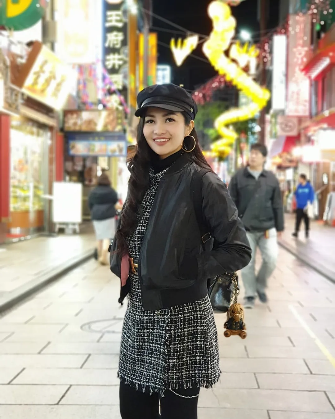 Fitri Carlina saat liburan di Yokohama, Jepang credit: instagram.com/fitricarlina