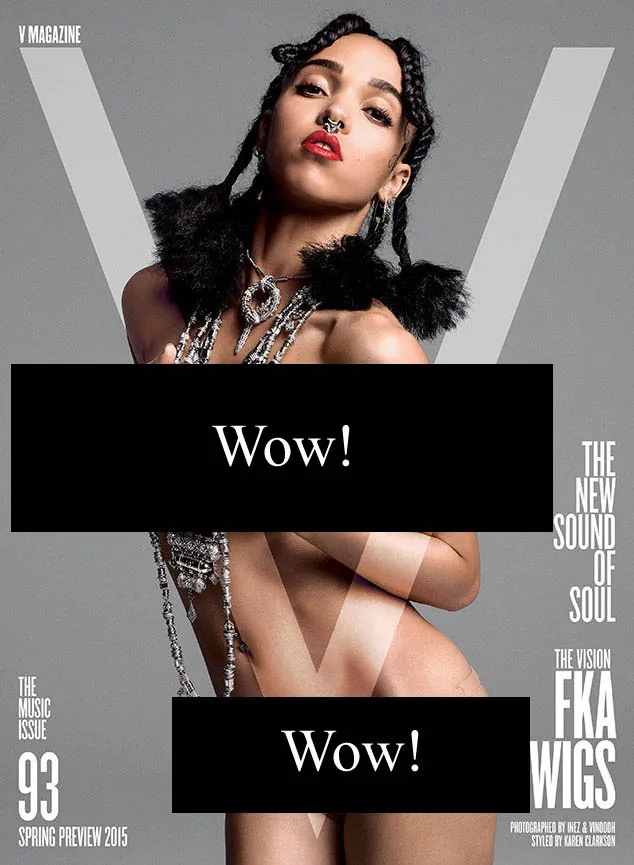 Jadi cover majalah, FKA Twigs nyaris tampil tanpa busana ©www.eonline.com