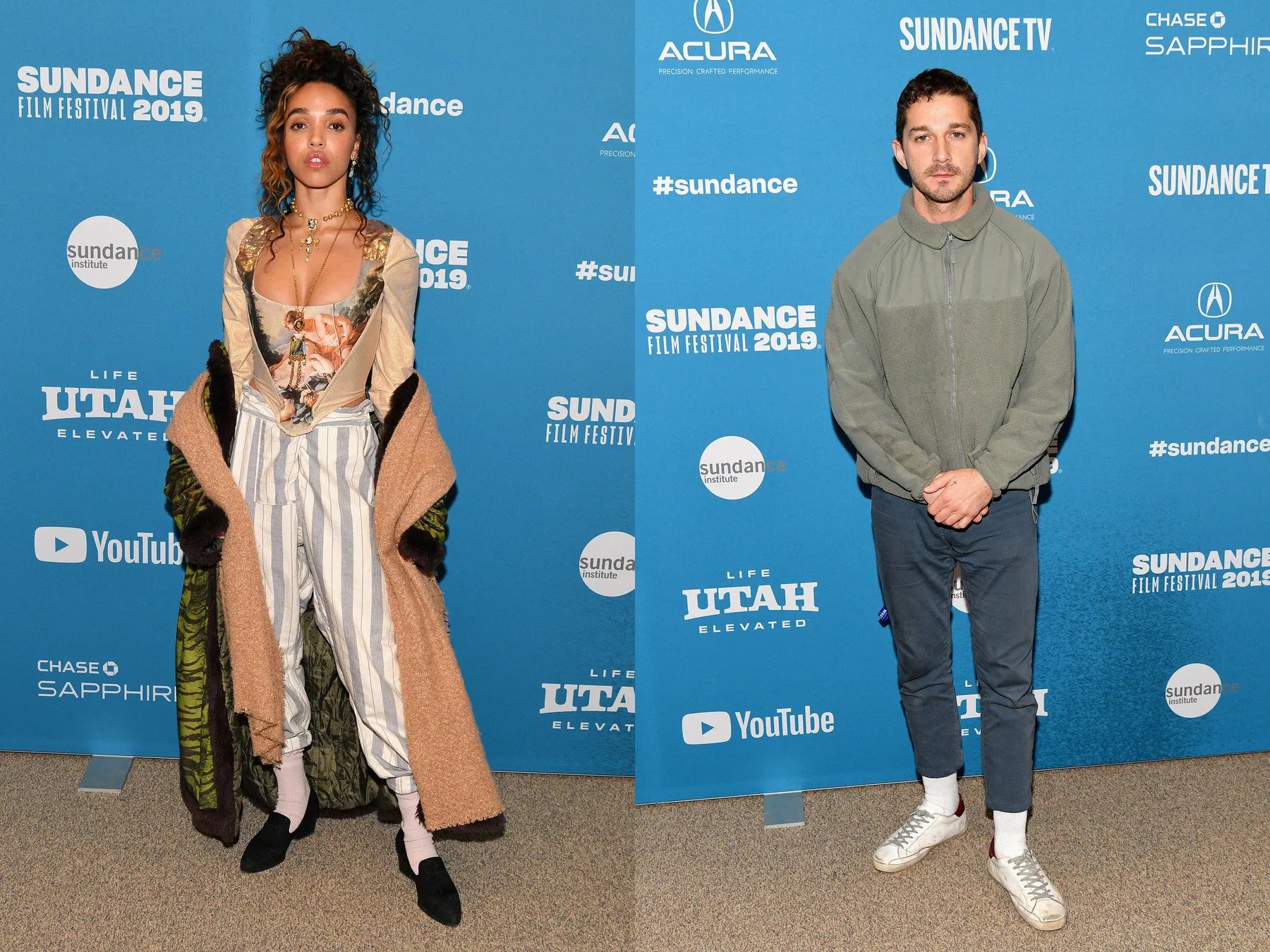 FKA dan Shia hadiri acara yang sama © AFP