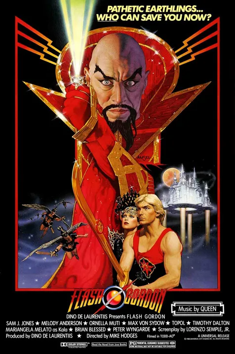 Poster Promo FLASH GORDON (1980) @foto: Universal Studios