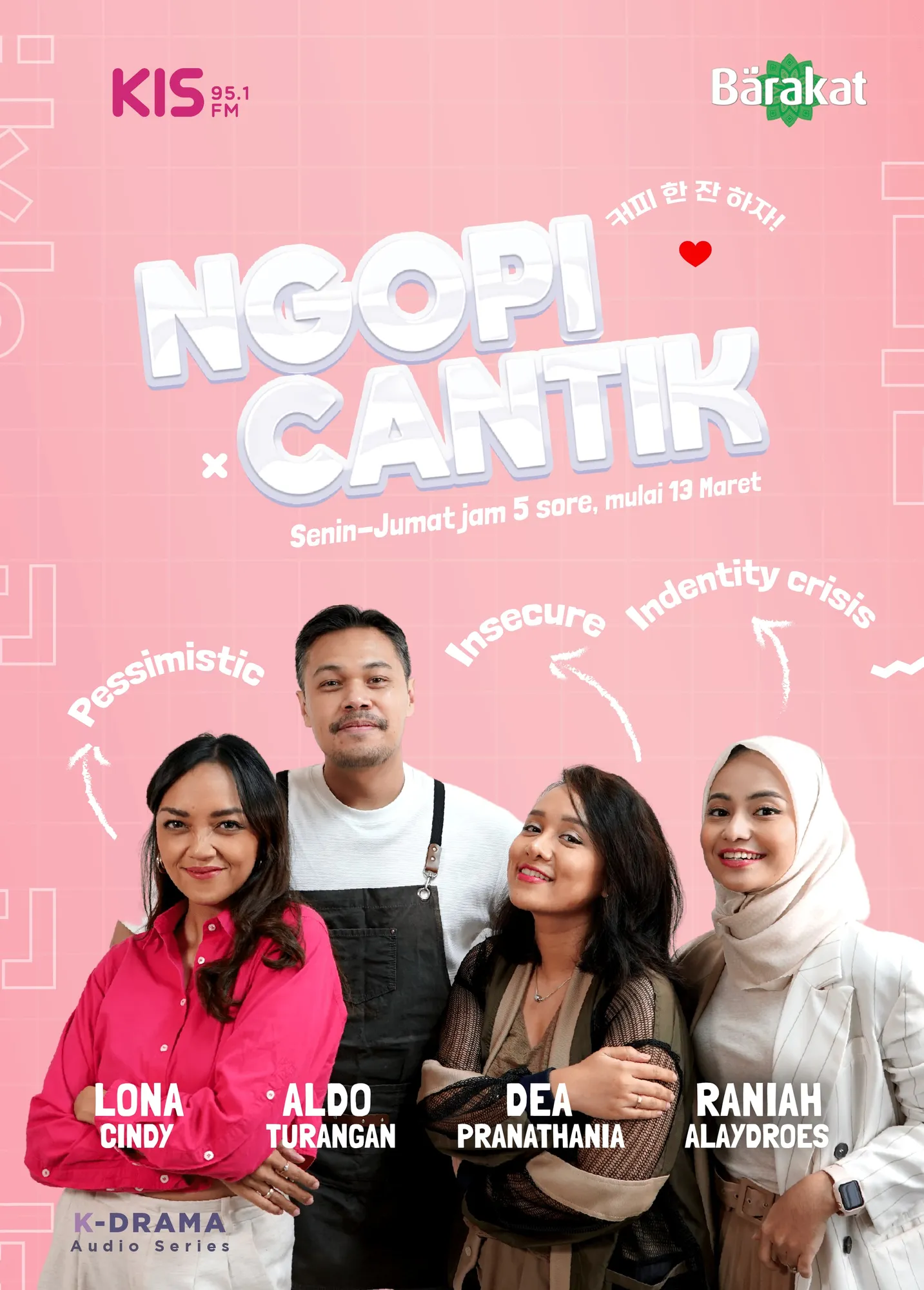 NGOPI CANTIK, program drama audio baru dari KIS 95.1 (Credit Foto: Dokumentasi Pribadi)