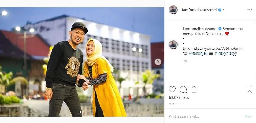 credit: Instagram.com/iamfomalhautzamel