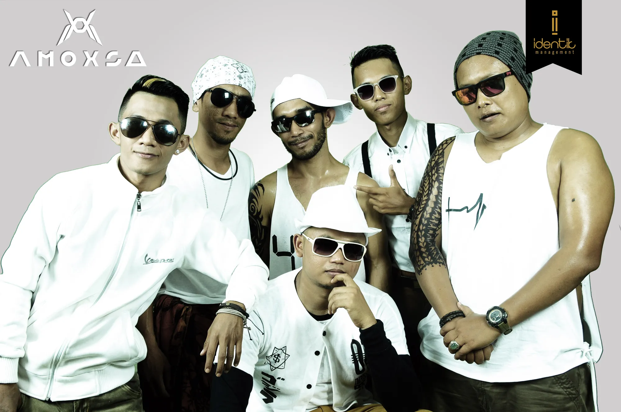 Amoxsa Band mengusung genre pop Melayu © Identik Management