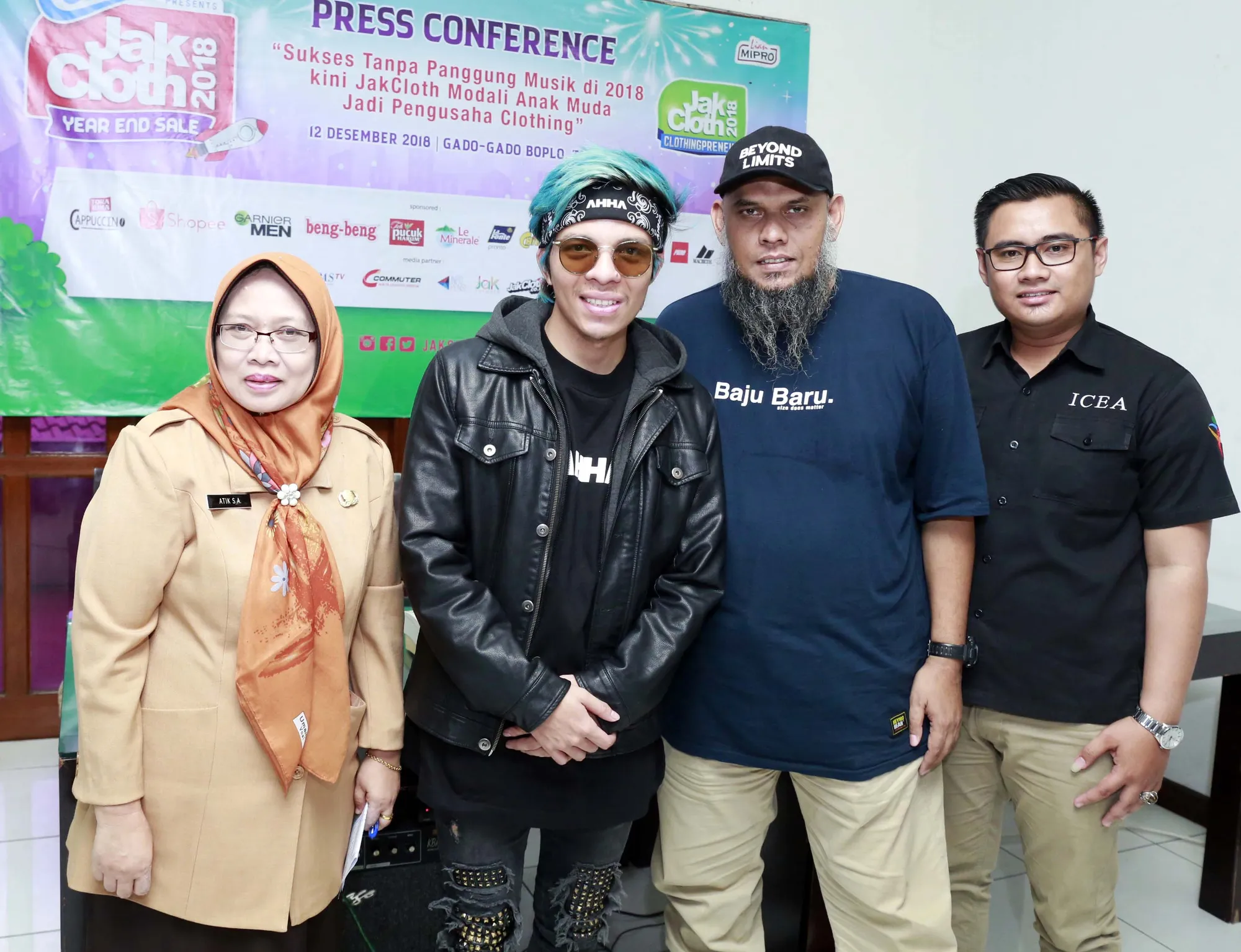 Atta Halilintar di JakCloth 2018 / Credit: KapanLagi - Akrom Sukarya