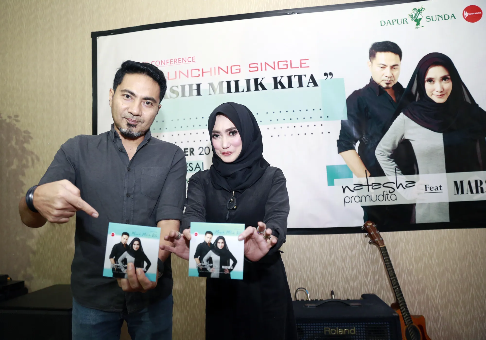 Marshal dan Natasha rilis single kolaborasi / Credit: KapanLagi - Akrom Sukarya