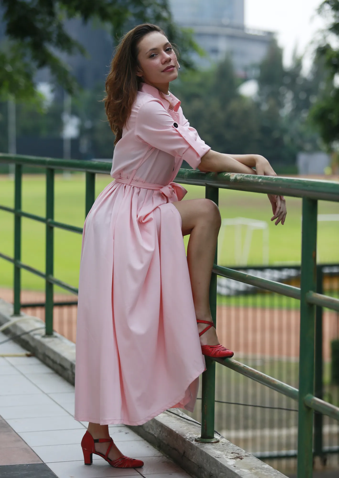 Shae pertama kali coba main teater / Credit: KapanLagi - Akrom Sukarya