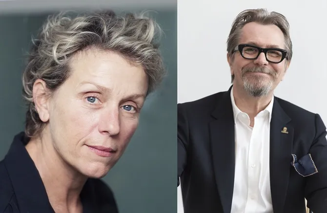 Frances McDormand dan Gary Oldman menjadi favorit dalam nominasi masing-masing.