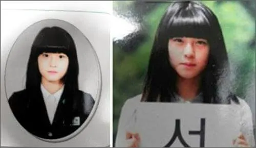 Foto kelulusan SMA Seolhyun AOA, sudah cantik dan cute. ©pann.nate.com