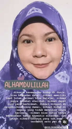 Potret Terbaru Penyanyi Tere yang Memutuskan Mualaf (Credit: Instagram/teretorial)