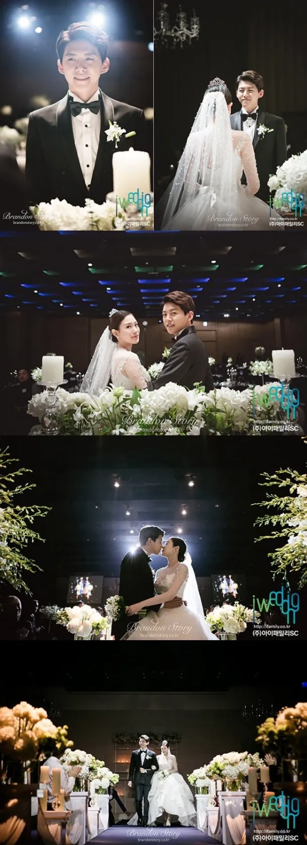 Foto-foto pernikahan Dongho dan sang kekasih. © soompi.com