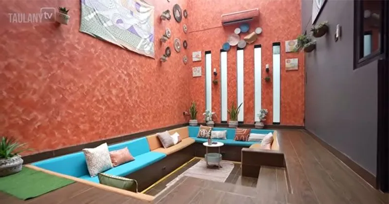 Ruangan Cantik dengan Konsep Mediterranian