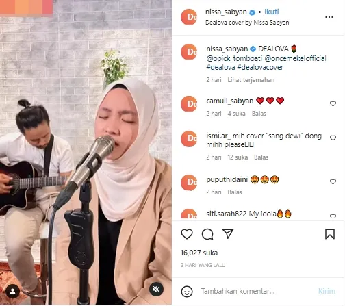Cover Lagu Dealova