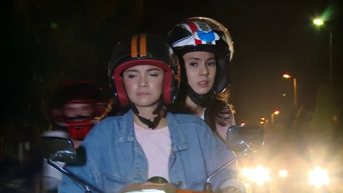 Milka terdiam saat Finny bertanya soal kapan ia akan menikah dengan Hiro.