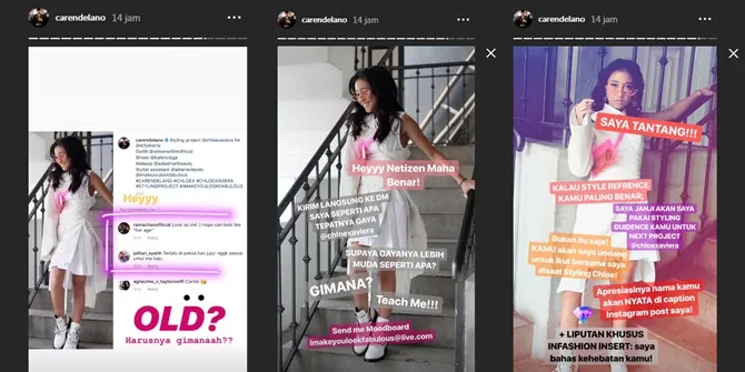 Begini tantangan yang diberikan Carendelano pada netizen.