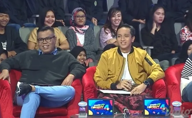 Penampilan Eel yang kurang rapi itu jadi catatan tersendiri bagi para juri.