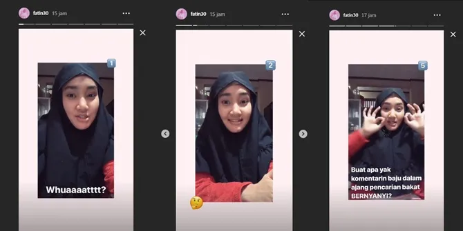 Fatin Shidqia curahkan opininya soal peserta audisi yang disuruh keluar.