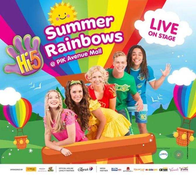 Siapa yang nggak kenal Hi-5? Hi-5 merupakan vocal grup yang dikenal lewat show edukatifnya di Disney Junior Channel.