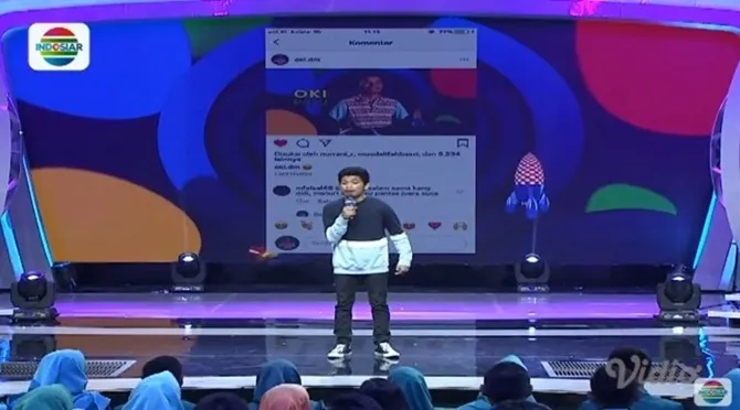 Oki sedih sebab pendukung Didi malah komentar di akun Instagramnya.