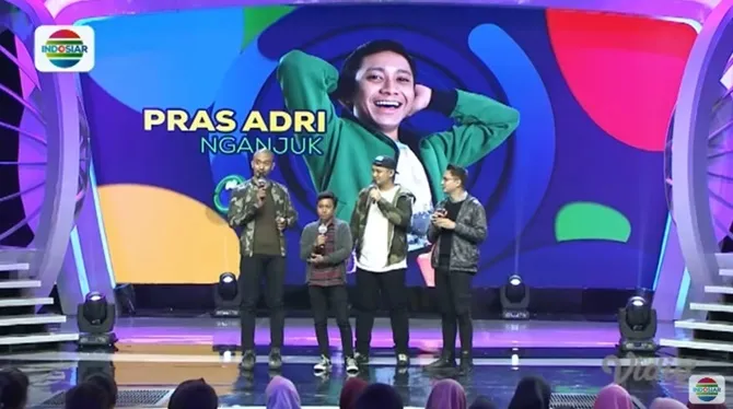 Mengawali diri ikuti audisi di Surabaya, Pras berhasil lolos hingga top 32.
