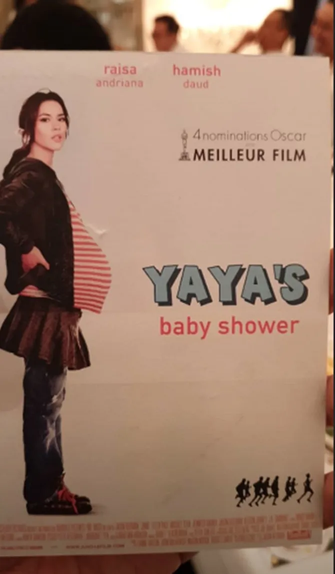 Kemeriahan Baby Shower Raisa (Credit: Instagram/hamishdw).